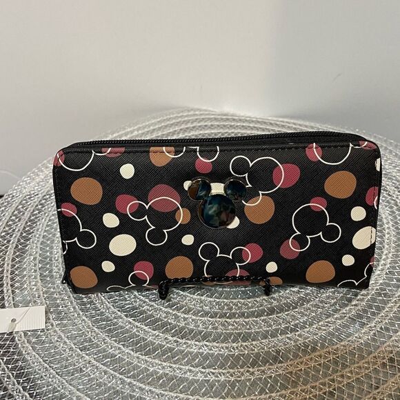 Disney Mickey Mouse Polka Dot Wallet NWT main image 6